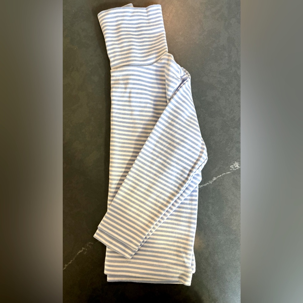 Striped Turtleneck Tee